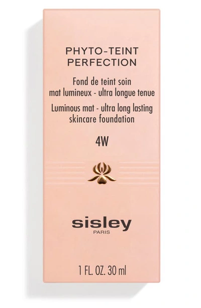 Shop Sisley Paris Phyto-teint Perfection Foundation, 1 oz In 4w Cinnamon