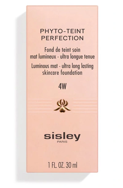 Sisley Paris Sisley-paris Phyto-teint Perfection Foundation In 4w Cinnamon
