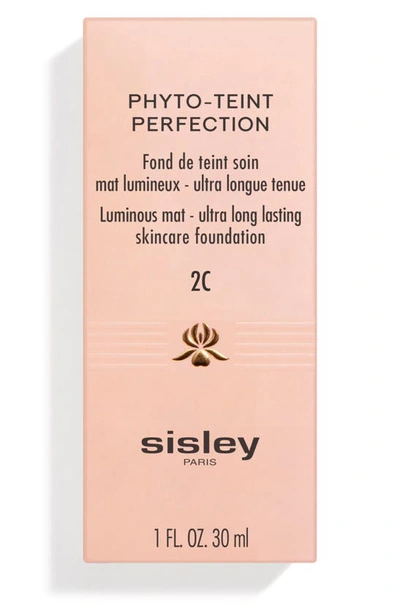 Shop Sisley Paris Phyto-teint Perfection Foundation, 1 oz In 2c Soft Beige