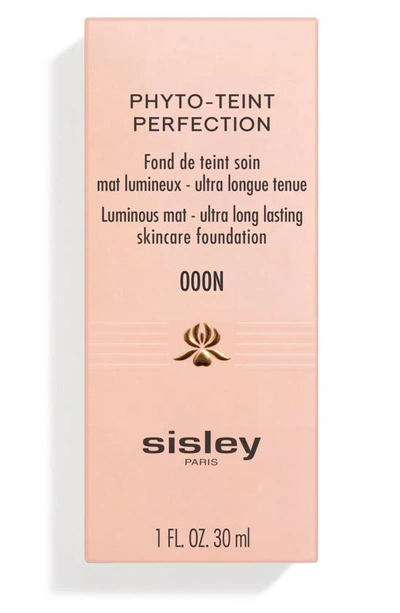 Shop Sisley Paris Phyto-teint Perfection Foundation, 1 oz In 000n Snow