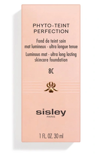 Shop Sisley Paris Phyto-teint Perfection Foundation, 1 oz In 8c Cappuccino