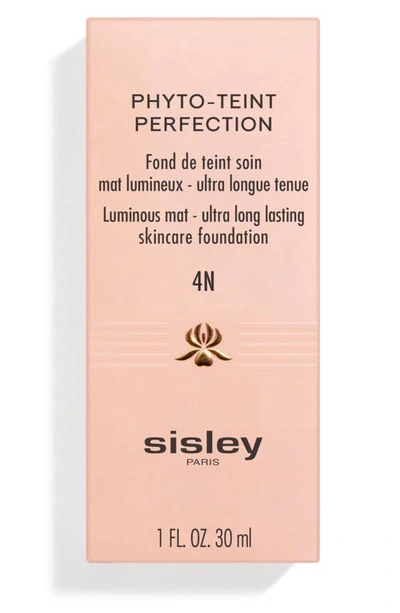 Shop Sisley Paris Phyto-teint Perfection Foundation, 1 oz In 4n Biscuit