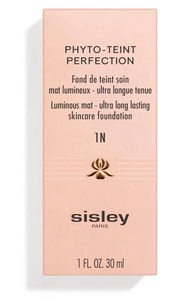 Shop Sisley Paris Phyto-teint Perfection Foundation, 1 oz In 1n Ivory