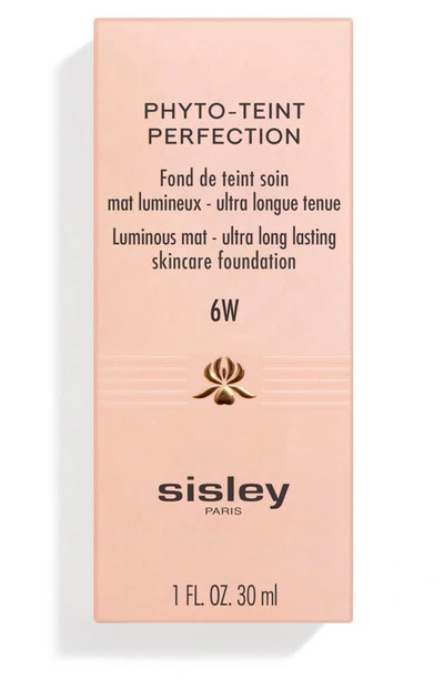 Sisley Paris Sisley-paris Phyto-teint Perfection Foundation In 6w Chestnut
