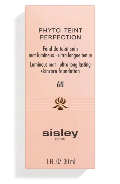 Sisley Paris Sisley-paris Phyto-teint Perfection Foundation In 6n Sandalwood