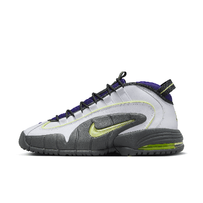 Shop Nike Men's Air Max Penny Shoes In White