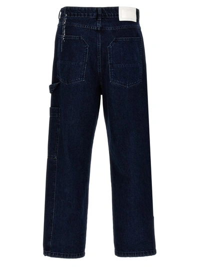 Shop A-cold-wall* 'discourse' Jeans In Blue