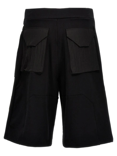 Shop A-cold-wall* 'overlay Cargo' Bermuda Shorts In Black