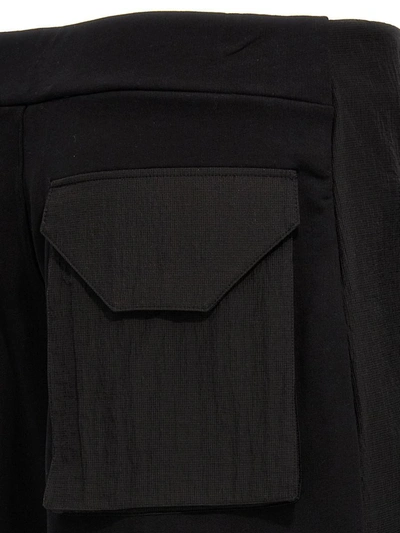 A-cold-wall* A Cold Wall* 'overlay Cargo' Bermuda Shorts In Black