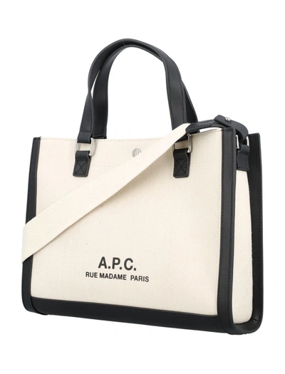 Shop Apc A.p.c. Cabas Camille 2.0 Tote Bag In Beige