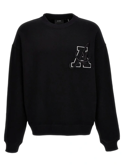 Shop Axel Arigato 'hart' Sweatshirt In Black