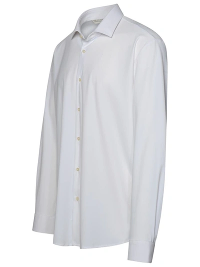 Brian Dales White Recycled Nylon Blend Shirt In White