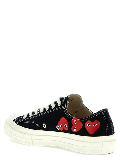 Shop Comme Des Garçons Play Comme Des Garçons Sneakers Play X Converse In Black