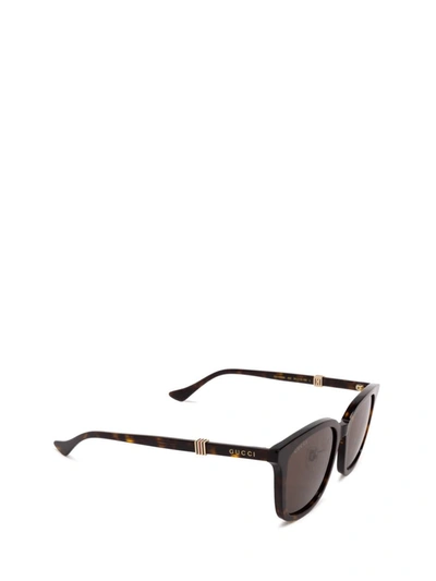 Shop Gucci Eyewear Sunglasses In Havana