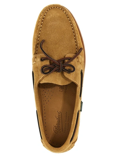 Shop Paraboot 'barth' Loafers In Beige