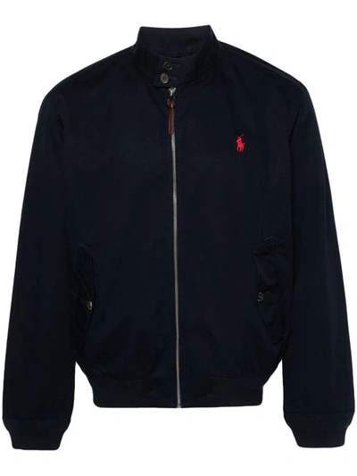 Shop Polo Ralph Lauren Windbreaker Jacket Clothing In Blue