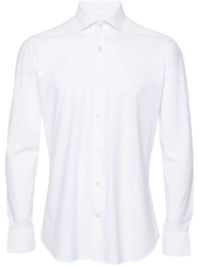 Shop Tintoria Mattei Bi Stretch Shirt Clothing In White