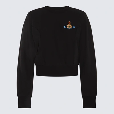 Shop Vivienne Westwood Black Cotton Sweatshirt