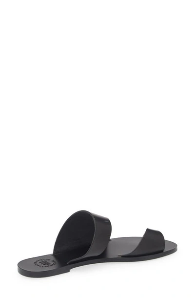 Shop Atp Atelier Centola Slide Sandal In Black