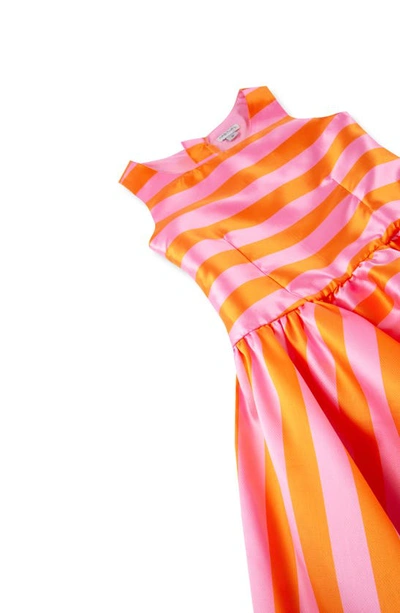 Shop Habitual Kids' Stripe High-low Party Dress