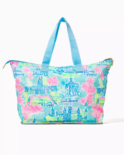 Shop Lilly Pulitzer Getaway Packable Tote In Multi Lilly Loves Dc