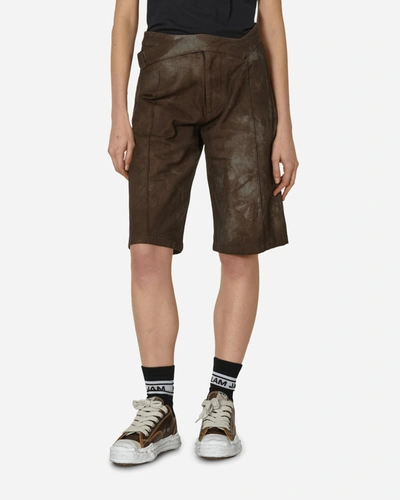 Shop Mainline:rus/fr.ca/de Nycola Shorts In Brown