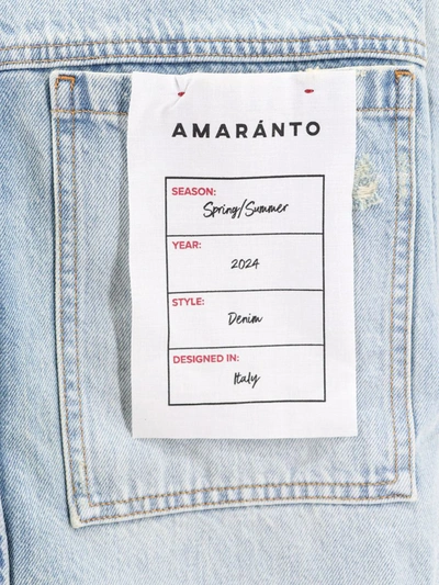 Shop Amaranto Amaránto Shirt In Blue