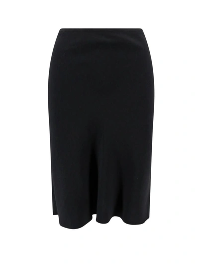 Shop Ami Alexandre Mattiussi Ami Paris Skirt In Black