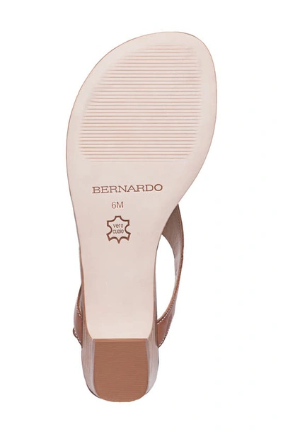 Shop Bernardo Footwear Bernardo Gala Sandal In Luggage