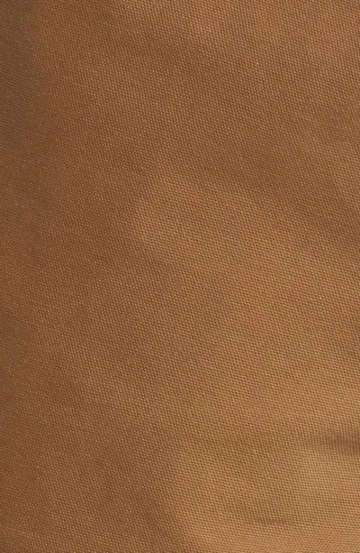 Carhartt Organic Cotton Canvas Carpenter Shorts In Hamilton Brown