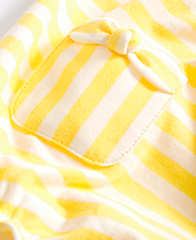 Shop First Impressions Baby Girls Stripes Sunsuit, Created For Macy's In Snapdragon