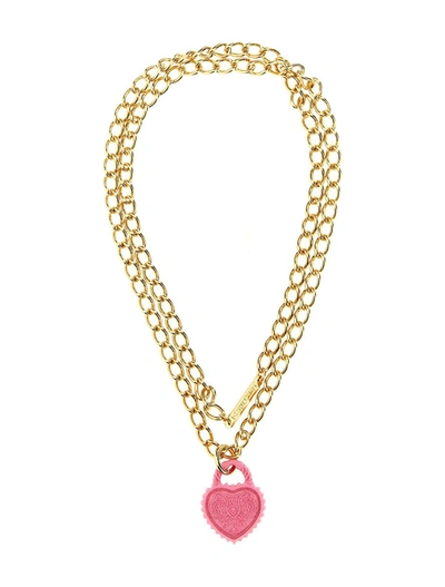 Shop Dsquared2 Bijoux In Oro Chiaro+rosa