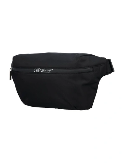 Shop Off-white Outdoor Waistbag In Black
