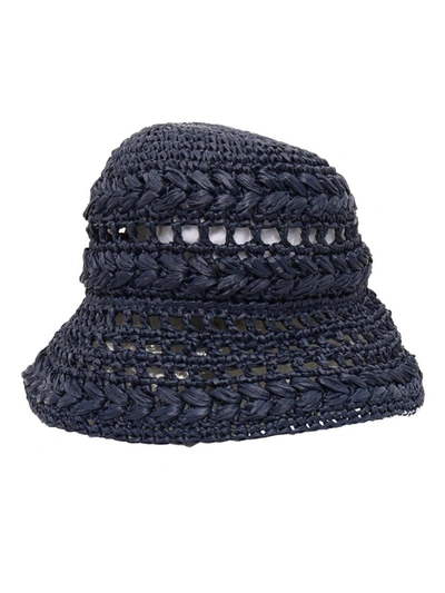 Weekend Max Mara Bucket Hat In Blue