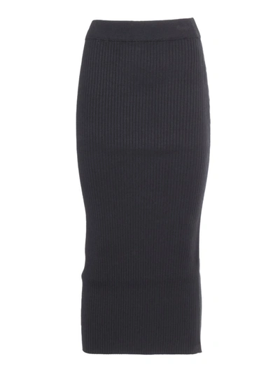 Shop Weekend Max Mara Skirt In Black