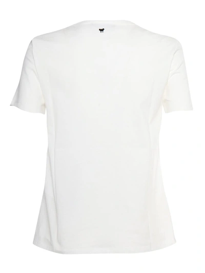 Shop Weekend Max Mara T-shirt M/c In White