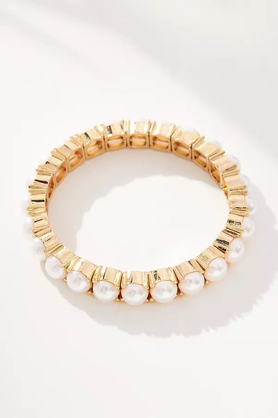 Shop By Anthropologie Stretch Bracelet In White