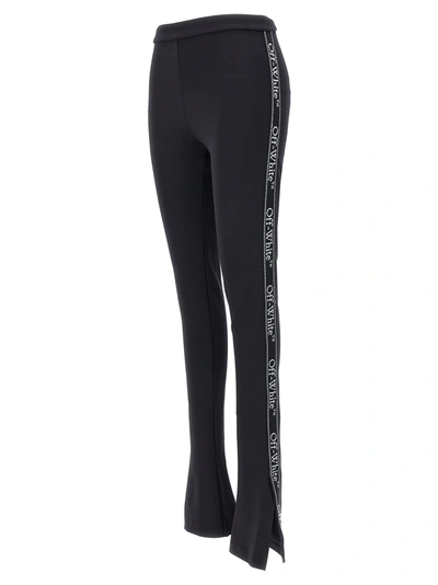 Shop Off-white Logoband Leggings White/black