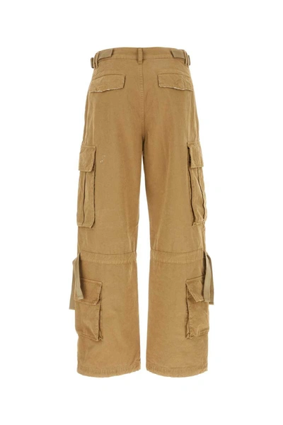 Darkpark Biscuit Cotton Pant In Brown