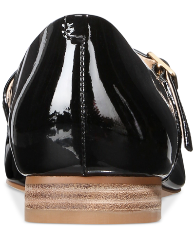 Things Ii Come Women's Kyra Luxurious Slip-on Mary Jane Pointed Toe Flats In Black