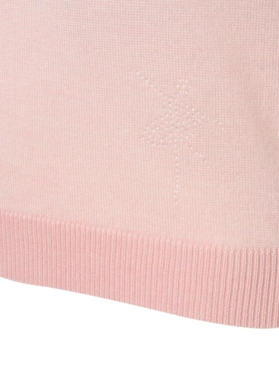 Max Mara Studio Girocoll In Pink
