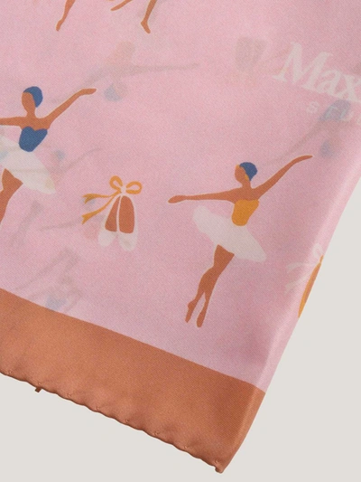 Shop Max Mara Studio Scarf In Pink