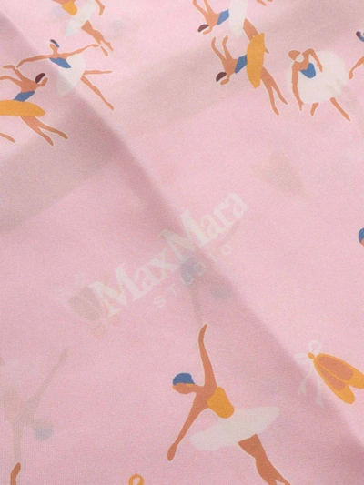 Shop Max Mara Studio Scarf In Pink