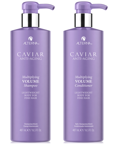 Shop Alterna 2-pc. Caviar Multiplying Volume Shampoo & Conditioner Set In No Color