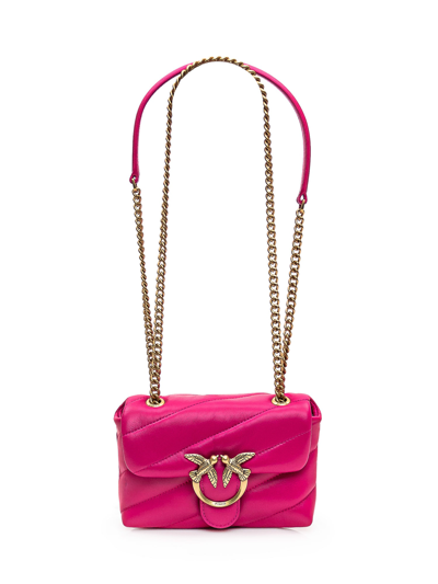 Shop Pinko Love Puff Baby Bag In Pink