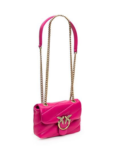 Shop Pinko Love Puff Baby Bag In Pink