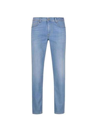 Shop Re-hash Slim Fit Jeans In Light Denim In Denim Chiaro
