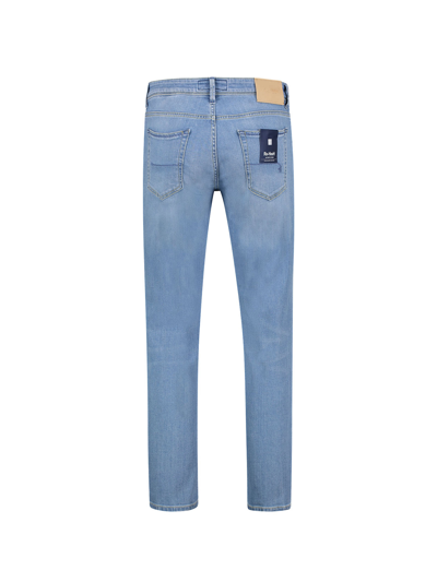 Shop Re-hash Slim Fit Jeans In Light Denim In Denim Chiaro