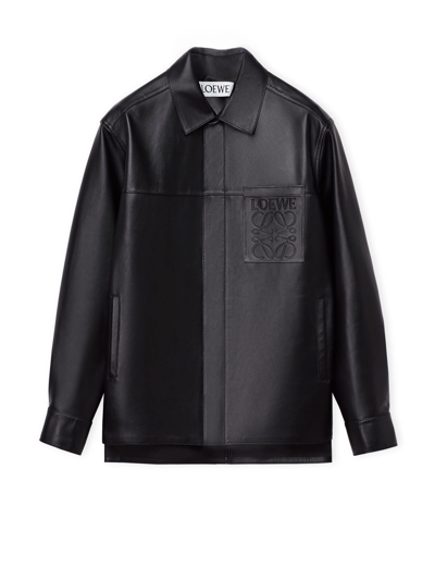 Shop Loewe Jacket In Black