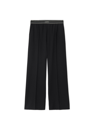Shop Loewe Pants In Black